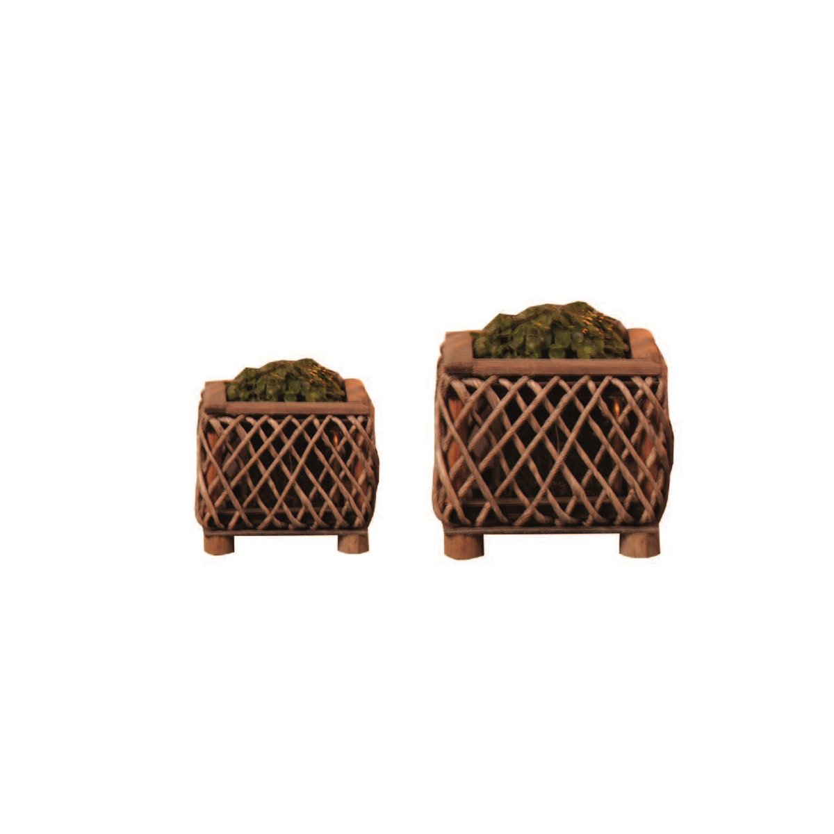 Huricane lamp SET Kappa small