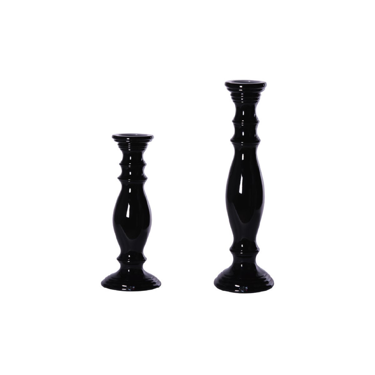 Kandelaar set zwart