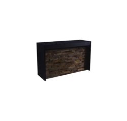 Multi buffet BLACK - RECYCLED WOOD // 2m