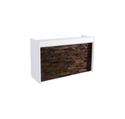 Multi bar WHITE - RECYCLED WOOD // 4m
