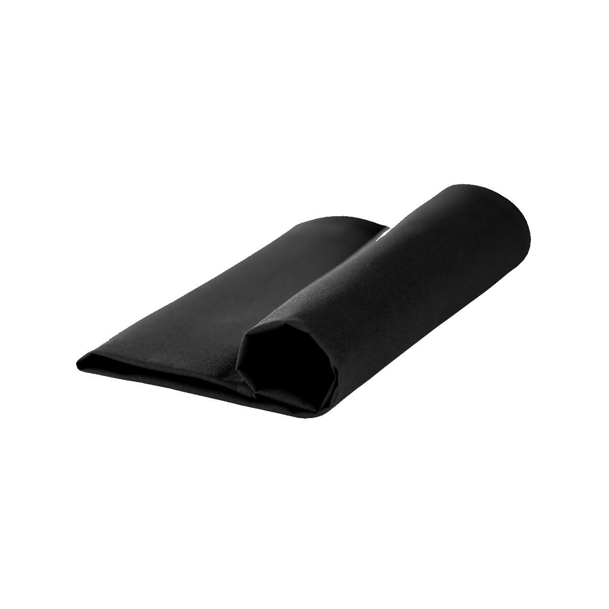 Tafelrok strak 600/72 cm., zwart