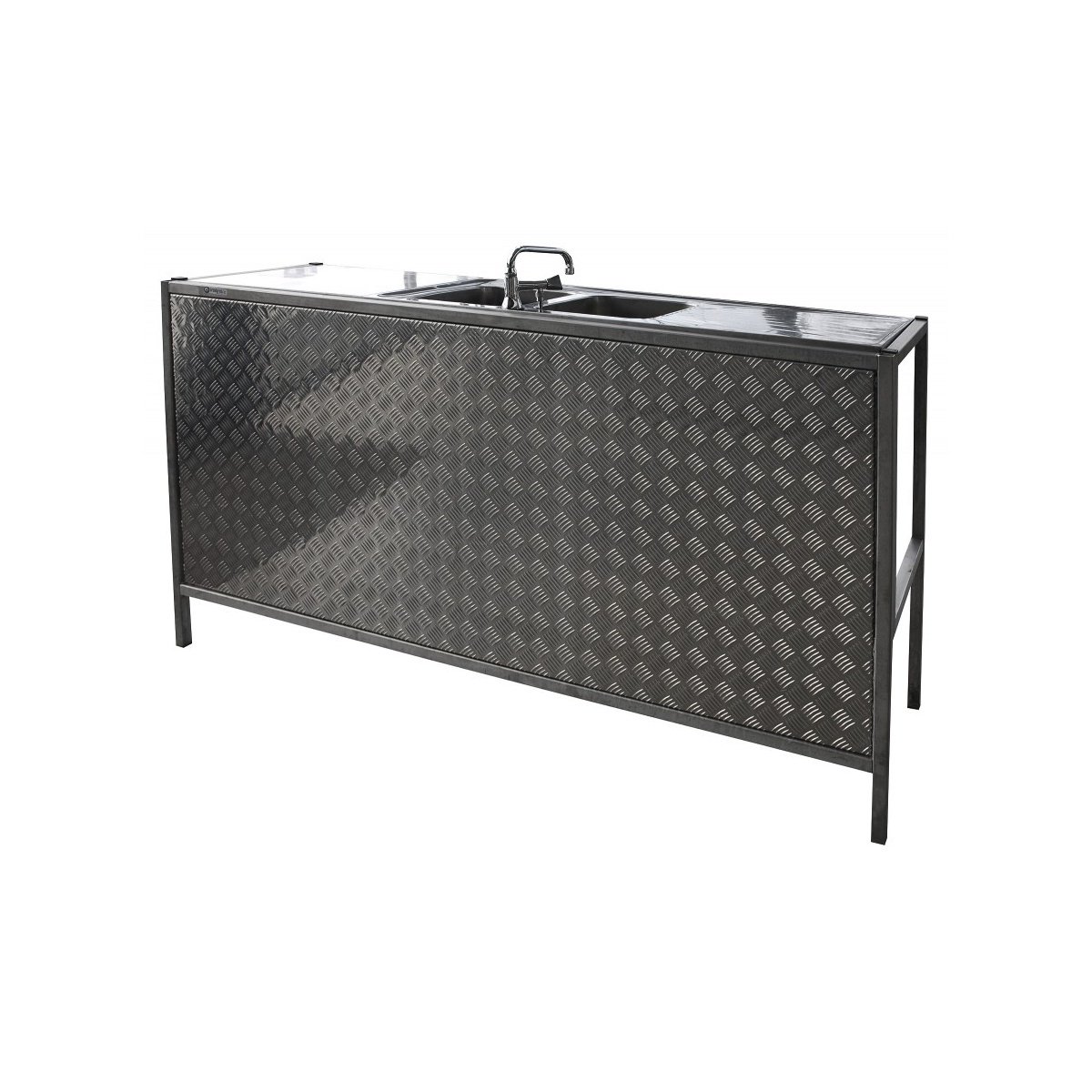 Spoelbuffet 1m80 inox