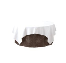 Tafelrok-strak-600-72-cm.-barok-tobacco