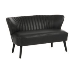 Vintage sofa zwart