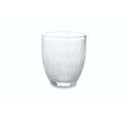 Waterglas 25cl Crackle transparant